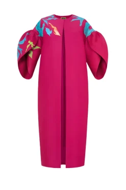 CULT MIA A PINK BUSH COAT