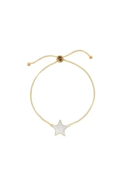CULT MIA ADJUSTABLE GOLD STAR BRACELET