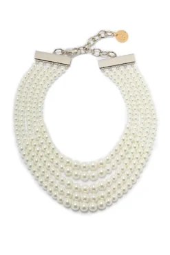 CULT MIA ALEX SILVER NECKLACE