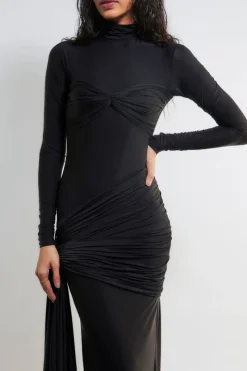 CULT MIA ALYSON FITTED GOWN