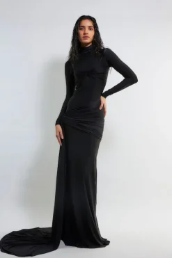 CULT MIA ALYSON FITTED GOWN
