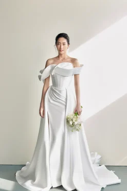 CULT MIA AMANDA OVER SKIRT GOWN