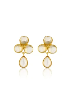 CULT MIA AQUA EARRINGS IN