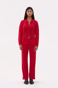 CULT MIA ARAÑITA COLLA CARDIGAN IN