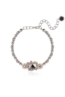 CULT MIA ARIA PEARL AND CRYSTAL CHOKER