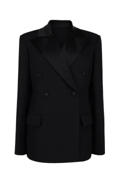 CULT MIA ARNOLD STRAIGHT SQUARE SHOULDER BLAZER