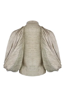 CULT MIA BARAHONA SILKY BEIGE JACKET