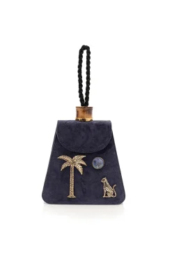 CULT MIA BASTET ROYAL TOP HANDLE BAG