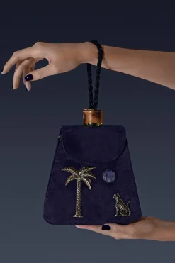 CULT MIA BASTET ROYAL TOP HANDLE BAG