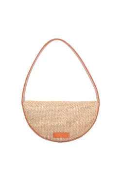 CULT MIA BEIGE MINI LUA DROP SHOULDER BAG