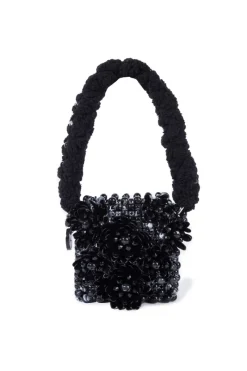 CULT MIA ATACAMA BEADED TOP HANDLE BAG