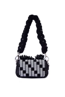 CULT MIA ATACAMA SILK SHOULDER BAG