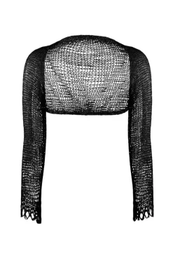 CULT MIA CHAIN BOLERO SHRUG