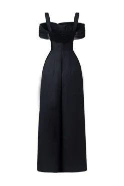 CULT MIA MONICA TAFFETA CHEST CUP JUMPSUIT