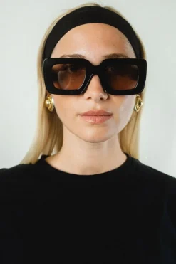 CULT MIA BLACK SALAZARD FOCUS SUNGLASSES