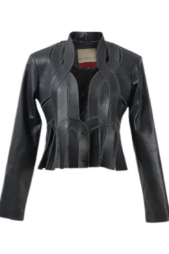 CULT MIA BRIANNA II LEATHER JACKET IN