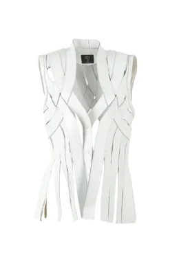 CULT MIA BRIANNA LEATHER VEST