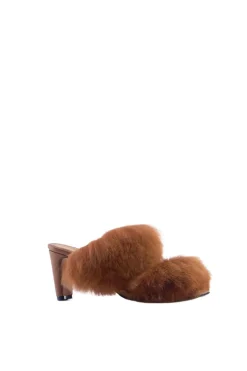 CULT MIA CARLINA ALPACA FUR MULES