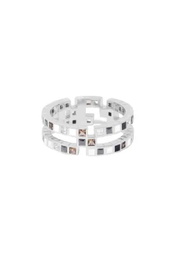 CULT MIA CHICHI RHODIUM RING