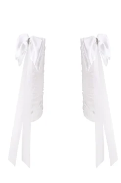 CULT MIA CHIFFON SLEEVES WITH BOWS