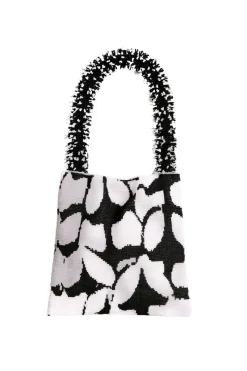 CULT MIA CLASH OF PRINTS IN BLACK AND WHITE