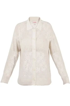 CULT MIA ARAÑITA COLLARED CARDIGAN