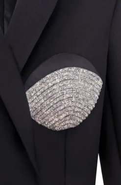 CULT MIA CROPPED TAILORED BLAZER