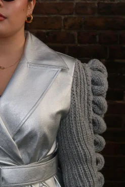 CULT MIA X LIYA DISCO TRENCH COAT