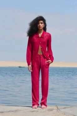 CULT MIA ARAÑITA COLLARED CARDIGAN