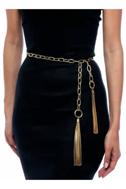CULT MIA GINZA THIN CHAIN BELT