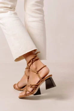 CULT MIA GOLDIE TAN SANDAL