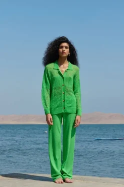 CULT MIA ARAÑITA COLLARED CARDIGAN