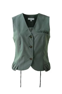CULT MIA VEST WITH DETAILS