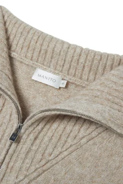 CULT MIA HEATHER SILK CASHMERE PULLOVER IN DUSK
