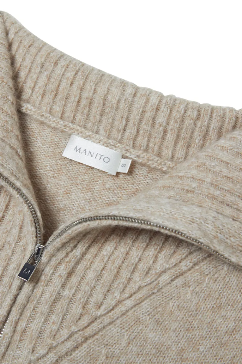 CULT MIA HEATHER SILK CASHMERE PULLOVER IN DUSK
