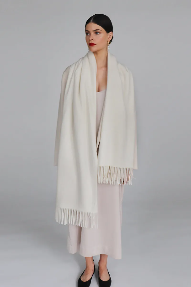 CULT MIA HELENA CASHMERE SHAWL IN