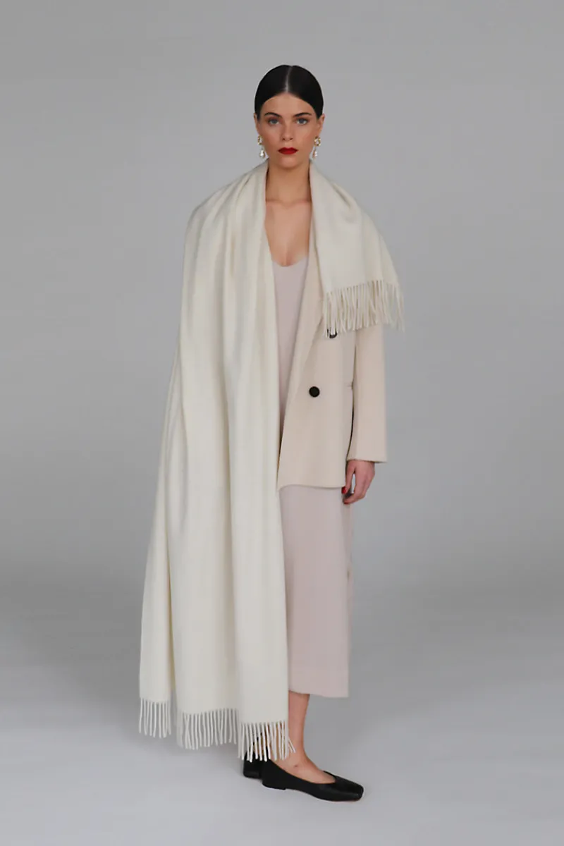 CULT MIA HELENA CASHMERE SHAWL IN