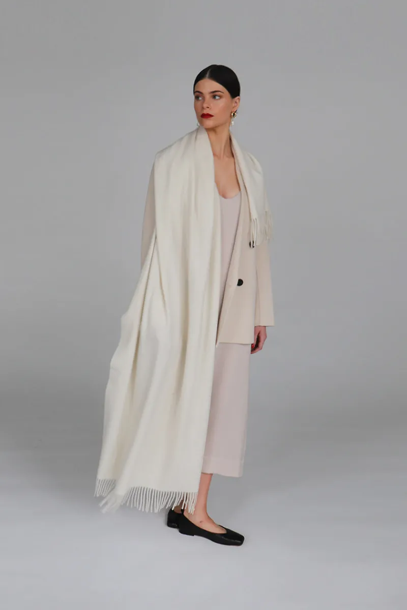 CULT MIA HELENA CASHMERE SHAWL IN