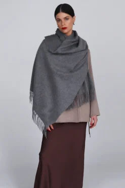 CULT MIA HELENA CASHMERE SHAWL IN