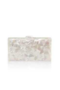 CULT MIA APHRODITE MOTHER OF PEARL CLUTCH