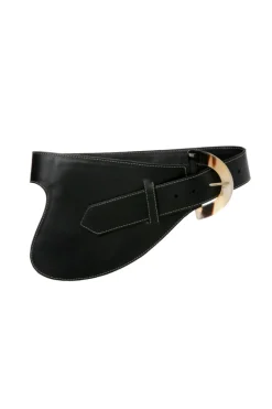 CULT MIA LA JEFA LEATHER BELT