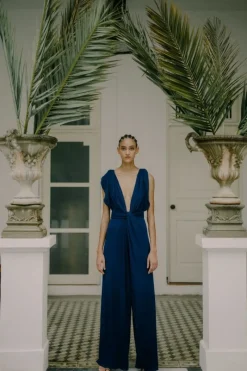 CULT MIA LAURA KNOTTED JUMPSUIT