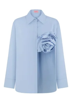 CULT MIA A-LINE SHIRT WITH FLOWER