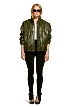CULT MIA GREEN THE BILLY JACKET