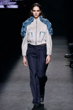 CULT MIA ORITZ BRAIDED BOMBER JACKET