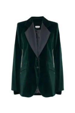 CULT MIA ORSEN VELVET BLAZER