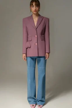 CULT MIA PURPLE PASSION BLAZER