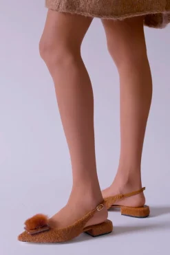 CULT MIA ROYA SLINGBACK FLATS