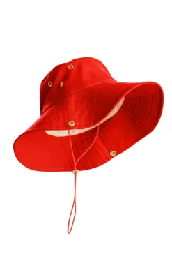 CULT MIA FAUX LEATHER FISHERMAN'S HAT