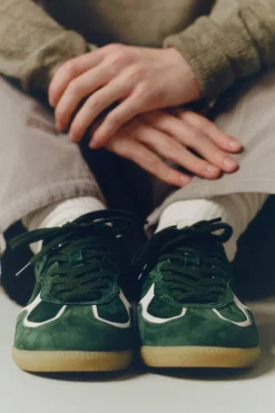 CULT MIA TB.490 SNEAKERS IN FOREST GREEN